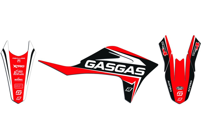 Kit deco carena Blackbird Dream 4 GasGas 2021