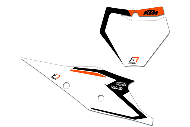 Kit de Gráficos Portanúmeros Blackbird Racing SX / SX-F 2019-2022