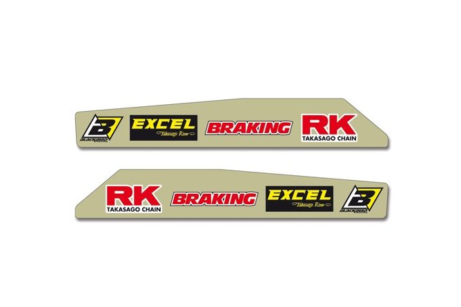 Swingarm Decal Set Blackbird Honda CR / CRF