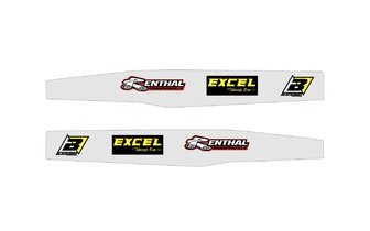 Swingarm Decal Set Blackbird KTM EXC 2007-2019