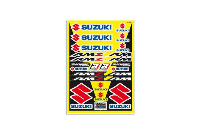 Planche d'autocollant Blackbird Suzuki