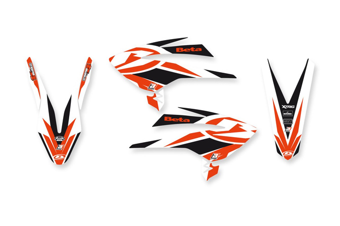 Kit deco carena con coprisella Blackbird Beta RR 2007-2009