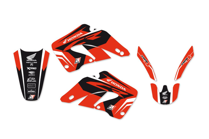 Kit déco avec housse de selle Blackbird CR125 2000-2001