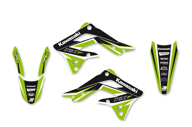 Kit déco avec housse de selle Blackbird KXF 450 2012-2015