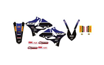 Kit deco carena Blackbird Replica team Yamaha Factory 2020 YZ 125 / 250 2002-2014