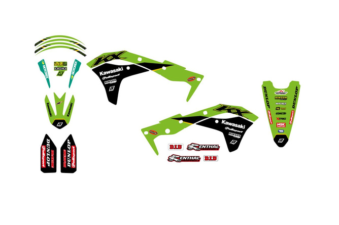 Kit déco Blackbird Replica KRT 2021 KXF 250 2016-2020