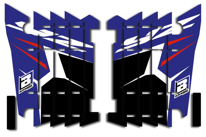 Déco de grille de radiateur Blackbird YZ 250 / 450 2014-2018