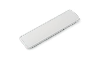 Tun'R License Plate Cover MBK Booster white