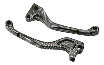 Brake Levers MBK Booster Next Generation after 1999 carbon look