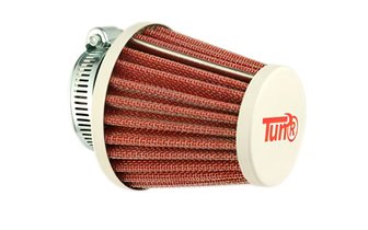 Air Filter KN conical d.28-35 straight (large) white