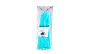 Cable Ties Rilsan x100 2,6x200mm blue