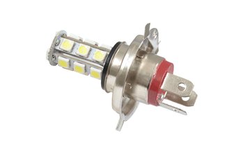 Ampoule LED H4 (P43T) 12V - 60/55W Blanc