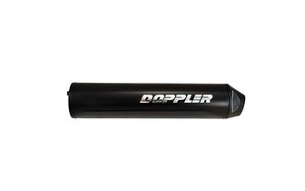 Silenciador Doppler GP8.0 Supermoto Negro