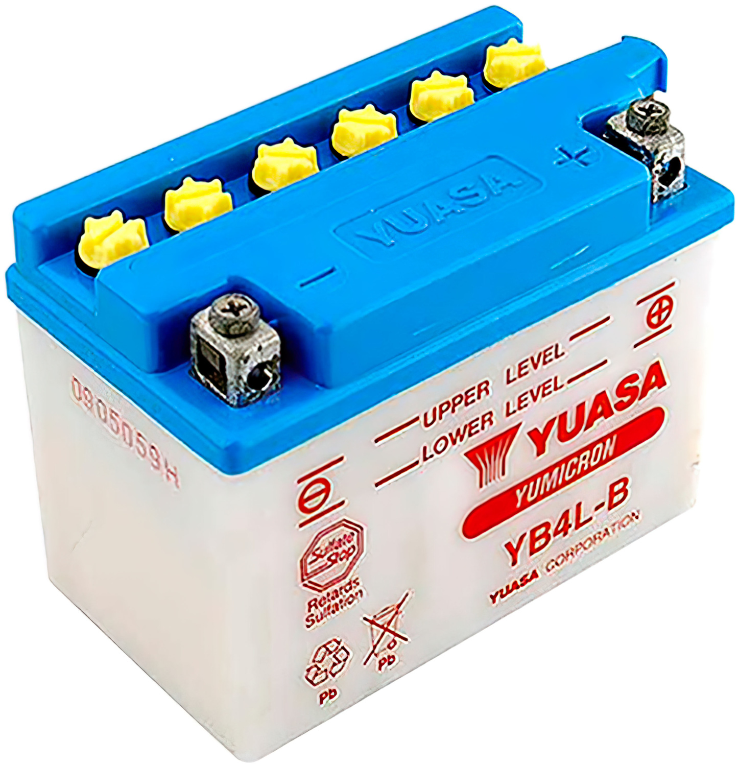 YUASA Batterie YB4L-B 12V Aprilia SR 50 AC Motard Euro2 Bj 2014-2018 