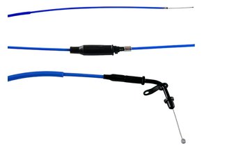 Gaszug Teflon® Doppler blau Booster / BW's ab 2004