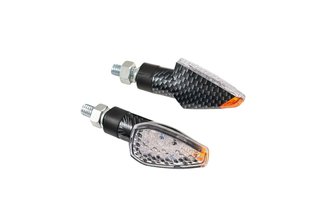 Blinker LED Carbon / durchsichtig geprüft