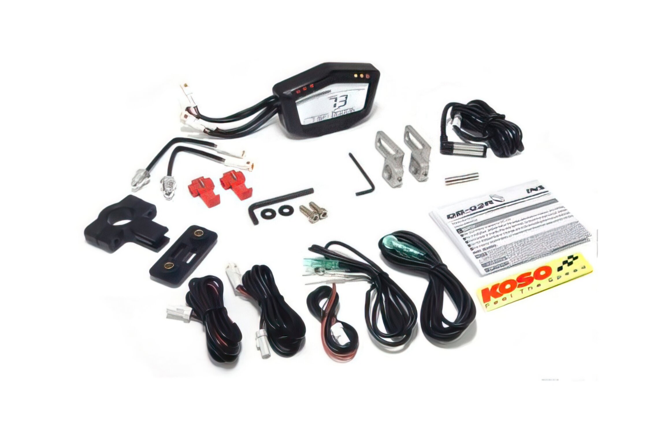 Compteur Digital Multifonctions KOSO Db03r Racing - Universel Pour Moto