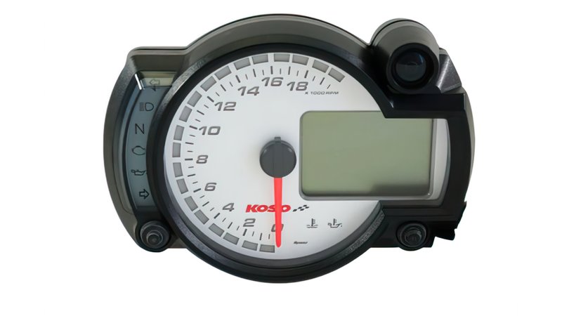 Koso RX1 Cockpit Tachometer Speedometer GP Style Tank gauge Thermomet