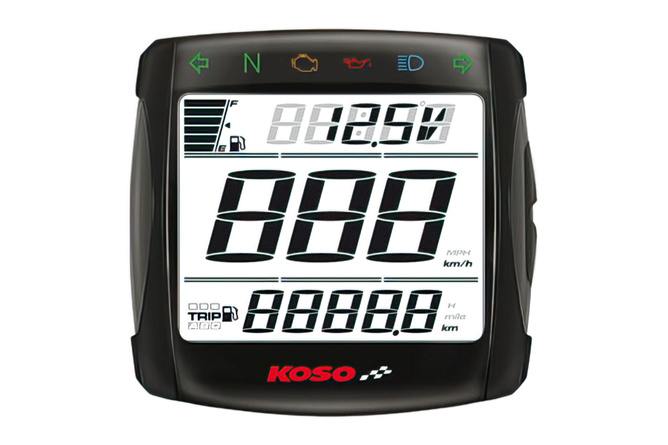 Tachometer KOSO Digital XR-S01 mit Straßenzulassung kaufen
