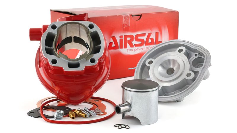 AIRSAL ピストンキット Aprilia SR 50 LC Aerox Cylinder Kit Airsal Xtreme 80cc stroke=45mm Yamaha Aerox / MBK
