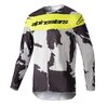 MX Jersey Alpinestars Racer Tactical camouflage/neon gelb