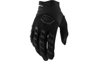 Motocross Handschuhe 100% Airmatic schwarz/dunkelgrau 