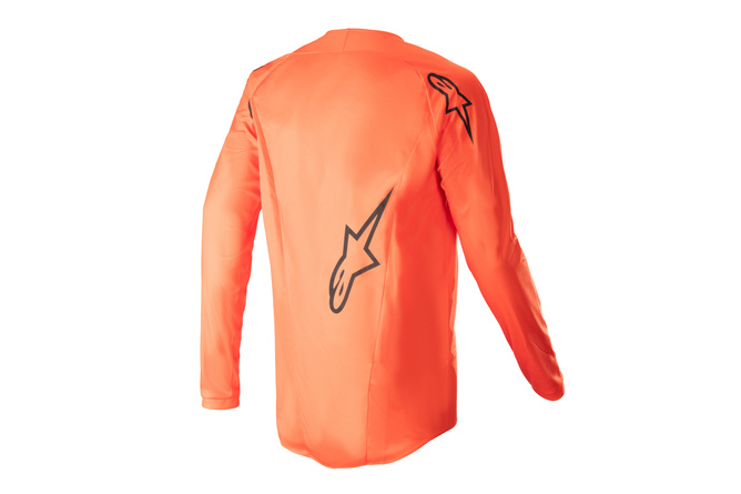 Camiseta MX Alpinestars Fluid Lurv Naranja/Negro