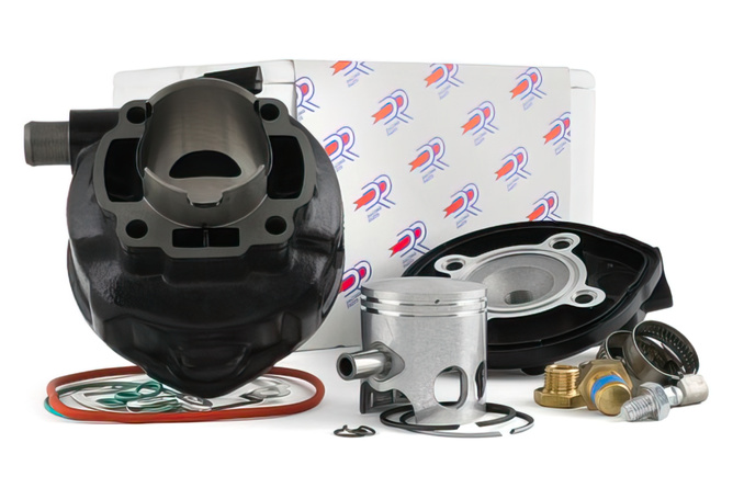 Cylindre culasse DR 70cc "Sport" fonte MBK Nitro / Aerox 