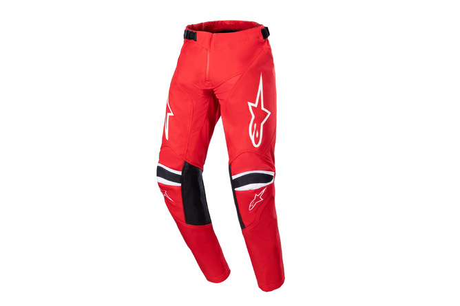 Pantalon Alpinestars enfant Racer Narin rouge/blanc
