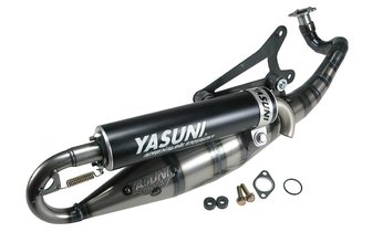 Yasuni Exhaust "City R Black" Yamaha Aerox / MBK Nitro