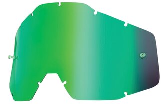 Ersatzscheibe für Crossbrille 100% Junior verspiegelt grün