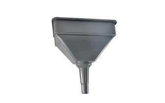 Funnel w/ filter, rectangular, capacity 4l