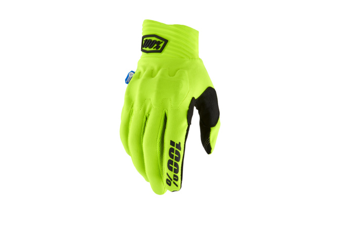MX Gloves 100% Cognito Shock neon yellow