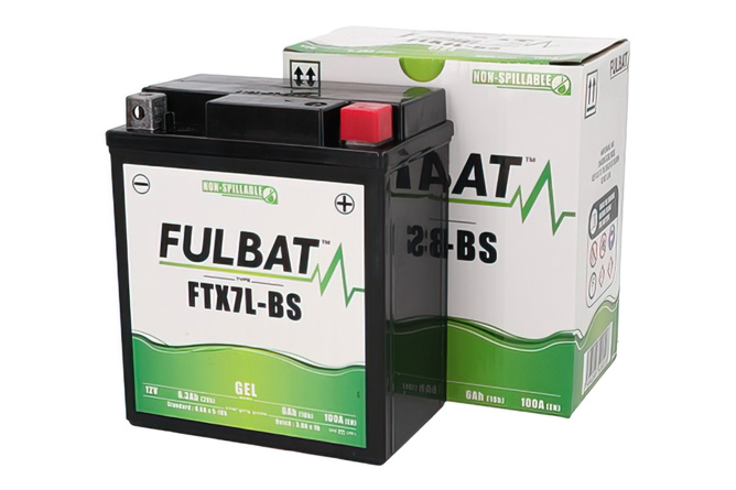 Gel battery Fulbat 12 Volt 6 Ah 115x70x130mm