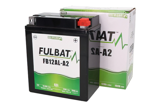 Batería Sin mantenimiento Fulbat 12V 12Ah 135x80x160mm