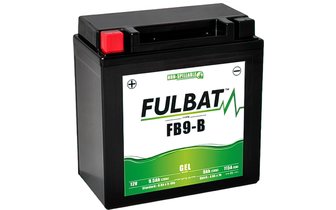 Batterie 12V - 9Ah Fulbat FB9-B Gel sans entretien - prête à l'emploi