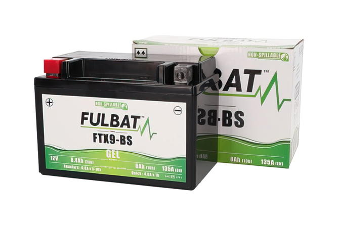 Batterie Fulbat FT12B-4 12V - 10Ah SLA (Gel) wartungsfrei - einbaufertig  kaufen