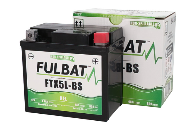 Gel Starterbatterie Fulbat 12 Volt 4 Ah 115x70x105mm