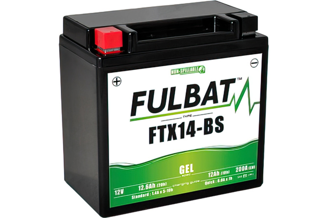 Batteria Fulbat FTX14-BS 12V - 12Ah Gel senza manutenzione - pronto per  l'installazione acquista