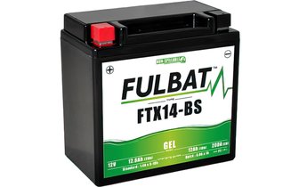 Batterie Fulbat FTX14-BS 12V - 12Ah Gel wartungsfrei - einbaufertig