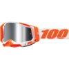 MX Goggles 100% Racecraft 2 ORANGE Flash mirror lens