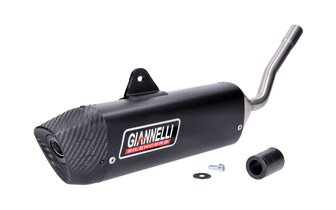 Silenciador Giannelli Enduro Sonic Aluminio Negro Beta RR Motard