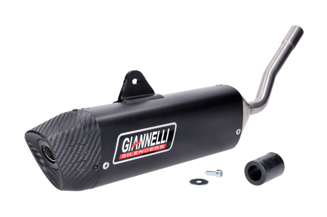 Silenciador Giannelli Enduro Sonic Aluminio Negro Beta RR Motard