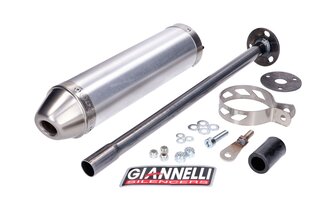 Silenciador Giannelli Street Aluminio Derbi GPR Nude 2004 - 2007