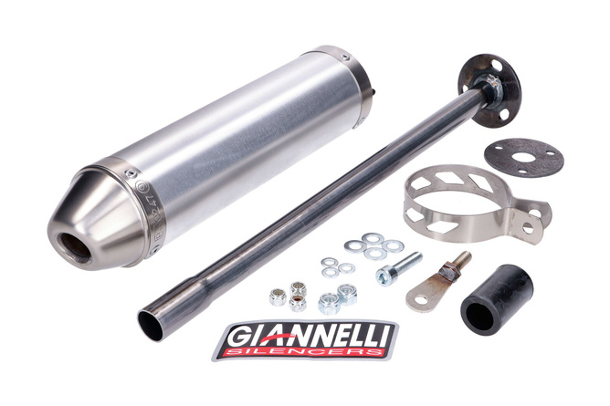 Silenciador Giannelli Street Aluminio Derbi GPR Nude 2004 - 2007