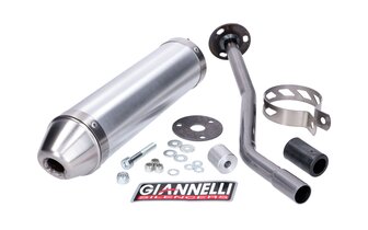 Silenciador Giannelli Enduro Aluminio Derbi Senda