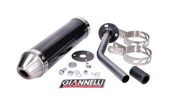 Silenciador Giannelli Enduro Carbono Fantic Motor Performance 2017-2020