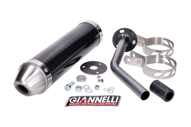 Silenciador Giannelli Enduro Carbono Fantic Motor Performance 2017-2020