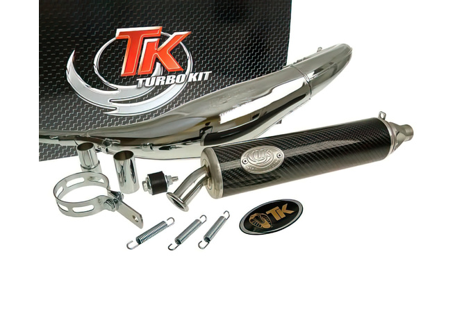 Auspuff Turbo Kit Chromado Rieju RS2
