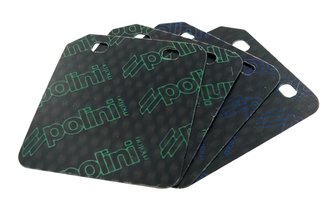 Set Láminas de Carbono x4 Polini Minarelli Horizontal / Peugeot Horizontal 0.30/0.35mm 